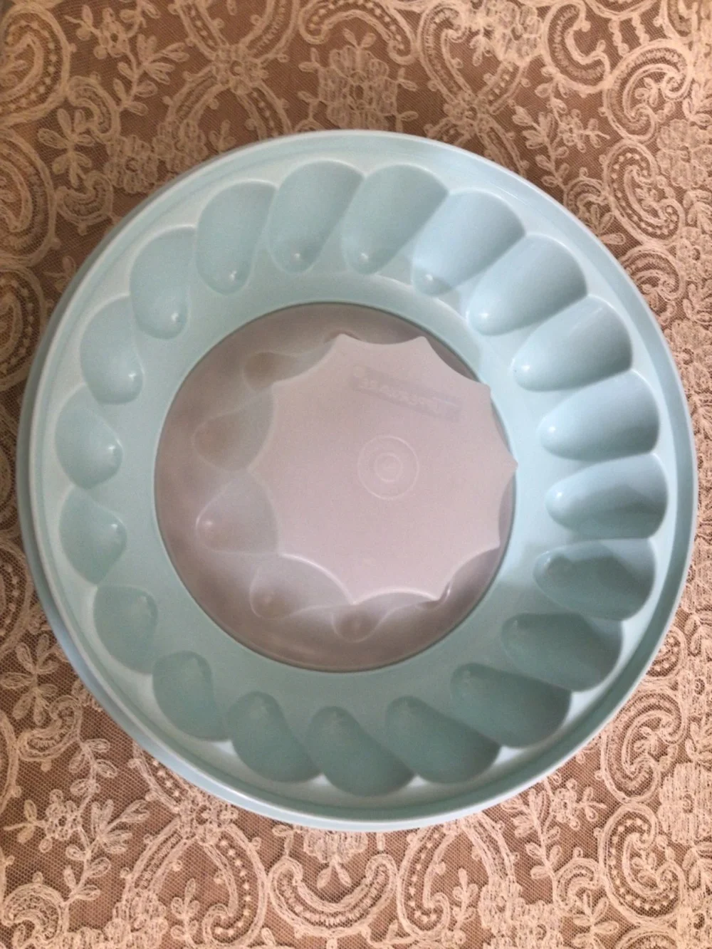 Jello Mold Vintage Tupperware Jello Form Container Kitchen Dessert